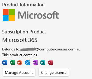 Microsoft Office Version